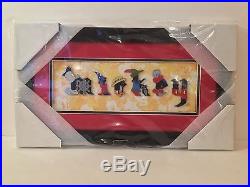 Disney Parks Disney Pin Mickey Mouse Through the Years Framed Letter 6 Pin Set