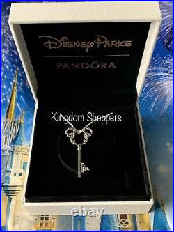 Disney Parks Exclusive Castle Fantasyland Key Mickey Necklace Charm Pandora