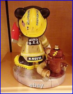 Disney Parks Exclusive Fireman Mickey Mouse Medium Figurine New in Box