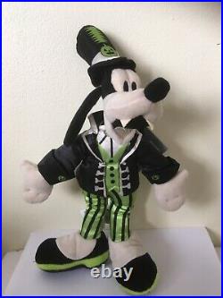 Disney Parks Halloween Mickey& Minnie Mouse Pluto & Goofy 9'' plush toys New