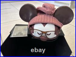 Disney Parks Hipster Mickey Mouse Ear Hat by Jerrod Maruyama Limited Release NEW