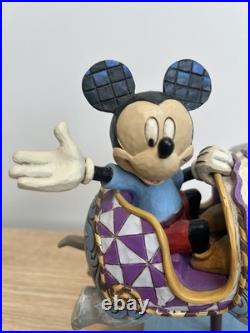 Disney Parks Jim Shore Traditions Mickey Mouse Flying Dumbo Ride Figure 4043688