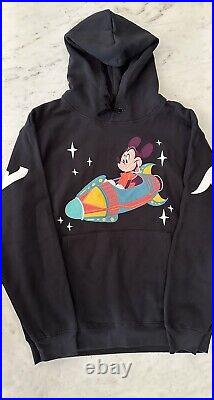 Disney Parks -MICKEY MOUSE- Astro Orbiter-DISNEYLAND-Embroidered Hoodie XL