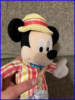 Disney Parks Mary Poppins Mickey & Minnie Mouse Jolly Holiday Soft Plush Toys