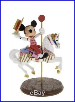 Disney Parks Medium Figure Statue Jingles and Mickey Mouse New with Box