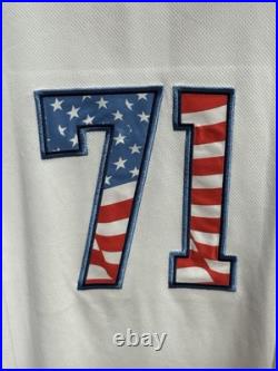 Disney Parks Mickey Mouse Americana Adult Baseball Jersey Minnie Friends NWT