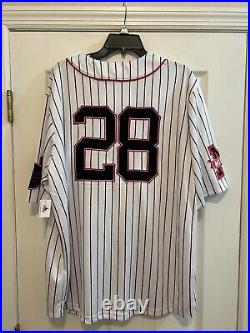 Disney Parks Mickey Mouse Baseball Jersey #28 Sz Large NWT