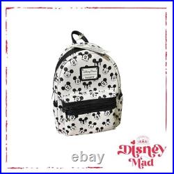 Disney Parks Mickey Mouse Faces Backpack