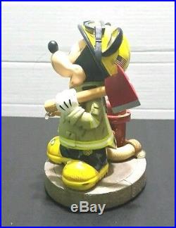 Disney Parks Mickey Mouse Fireman Statue Figurine The Art Of Disney Theme Parks