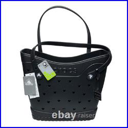 Disney Parks Mickey Mouse Icon Crocs Tote Bag Black