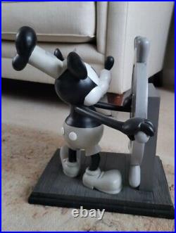 Disney Parks Mickey Mouse Steamboat willie Large Figurine Rare Disney Parks Mickey Mouse Steamboat willie Large Figurine Rare