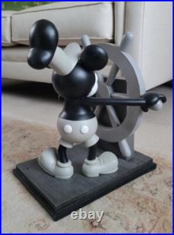 Disney Parks Mickey Mouse Steamboat willie Large Figurine Rare Disney Parks Mickey Mouse Steamboat willie Large Figurine Rare