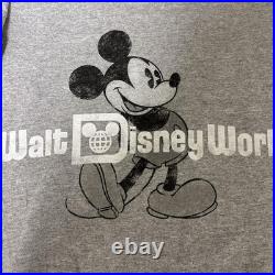 Disney Parks Mickey Mouse Sweatshirt L Faded Disney Parks Mickey Mouse Sweatshirt L Faded