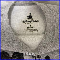 Disney Parks Mickey Mouse Sweatshirt L Faded Disney Parks Mickey Mouse Sweatshirt L Faded