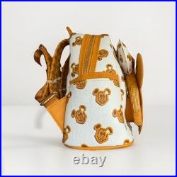 Disney Parks Mickey Mouse Waffle Loungefly Mini Backpack & Ears Sold Out Rare