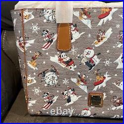 Disney Parks Mickey Mouse and Friends Holiday Dooney & Bourke Tote Bag