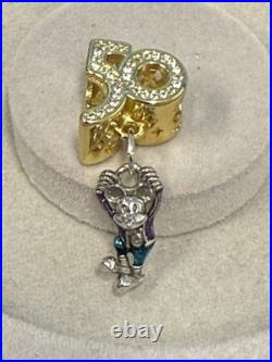 Disney Parks Pandora WDW 50th Anniversary Mickey Mouse Dangle Charm 2021 Disney Parks Pandora WDW 50th Anniversary Mickey Mouse Dangle Charm 2021