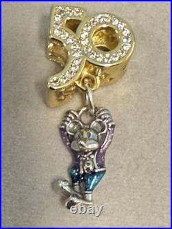 Disney Parks Pandora WDW 50th Anniversary Mickey Mouse Dangle Charm 2021 Disney Parks Pandora WDW 50th Anniversary Mickey Mouse Dangle Charm 2021