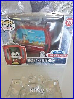 Disney Parks Skyliner with Mickey Mouse LARGE Funko Pop Ride Park Exclusive