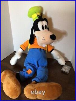 Disney Parks Store Goofy 24+ Large Stuffed Animal Plush Corduroy RARE NEW