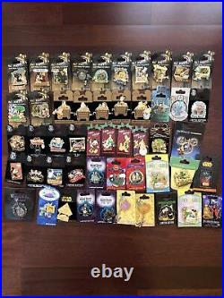 Disney Pins Lot of 50 Limited Pins as Pictured