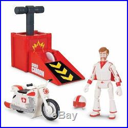 Disney Pixar Toy Story 4 Signature Collection Duke Caboom Stunt Set IN HAND SHIP