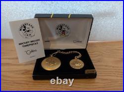 Disney Pocket Watch Mickey & Co Colibri Disney Mickey Mouse USA Swiss Made Rare