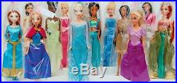 Disney Princess Doll, Frozen Elsa/Anna/Rapunzel/Tiana/Jasmine/Pocahontas/Mulan