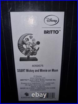 Disney ROMERO BRITTO Mickey & Minnie Mouse On Moon 4059575 LE3000 + certificate