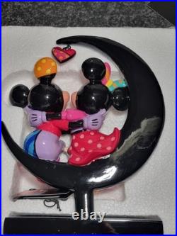 Disney ROMERO BRITTO Mickey & Minnie Mouse On Moon 4059575 LE3000 + certificate