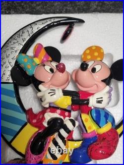 Disney ROMERO BRITTO Mickey & Minnie Mouse On Moon 4059575 LE3000 + certificate