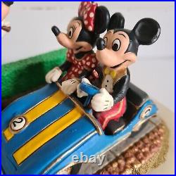 Disney Ron Lee Mickey Minnie Mouse In Car & Goofy Hitch Hiking 119/750 c1995