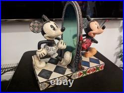 Disney Showcase 80 Years Of Laughter Steamboat Willie & Mickey Mouse Statue
