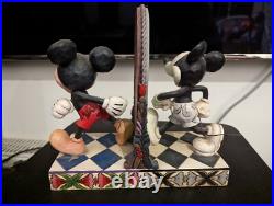 Disney Showcase 80 Years Of Laughter Steamboat Willie & Mickey Mouse Statue