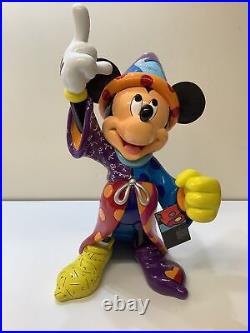 Disney Showcase Britto Mickey Mouse Big Figurine Rare Collectable Sorcerer NEW