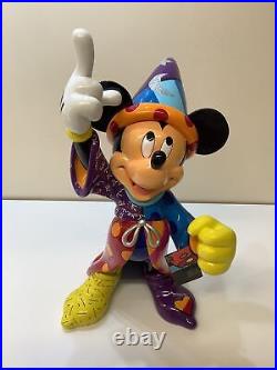 Disney Showcase Britto Mickey Mouse Big Figurine Rare Collectable Sorcerer NEW