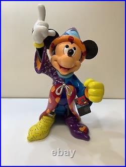 Disney Showcase Britto Mickey Mouse Big Figurine Rare Collectable Sorcerer NEW