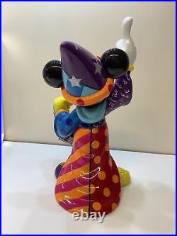 Disney Showcase Britto Mickey Mouse Big Figurine Rare Collectable Sorcerer NEW