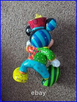 Disney Showcase Britto Mickey Mouse Figurine Rare Collectable Band Leader