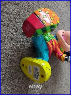 Disney Showcase Britto Mickey Mouse Figurine Rare Collectable Band Leader