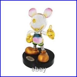 Disney Showcase Grand Jester Rainbow Mickey Mouse Figurine 6010253 New Boxed