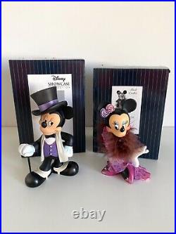 Disney Showcase Haute Couture De Force Mickey Mouse & Minnie Mouse 4045447/8