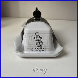 Disney Sketchbook Mickey Mouse Butter Dish