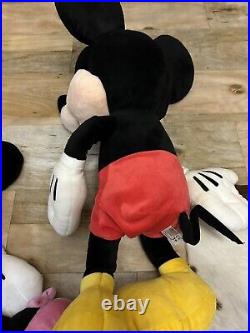 Disney Soft Toys X3 2 Minnie Mouse One Mickey Mouse