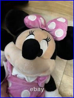 Disney Soft Toys X3 2 Minnie Mouse One Mickey Mouse