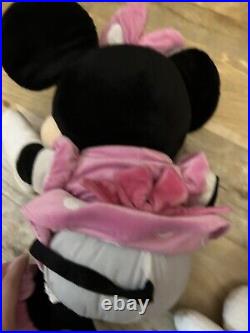 Disney Soft Toys X3 2 Minnie Mouse One Mickey Mouse