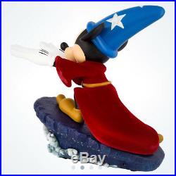 Disney Sorcerer Mickey Mouse Light-Up Figurine Medium Statue New With Box
