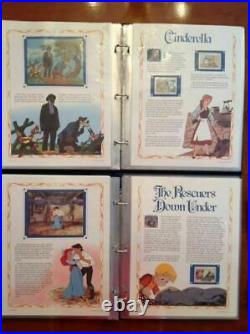 Disney Stamp Movie Panel TWO Books 27 Movie SETs Classic Collection