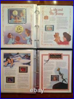 Disney Stamp Movie Panel TWO Books 27 Movie SETs Classic Collection