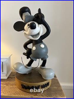 Disney Steamboat Mickey Mouse 24 Willie Big Fig Sculpture RARE